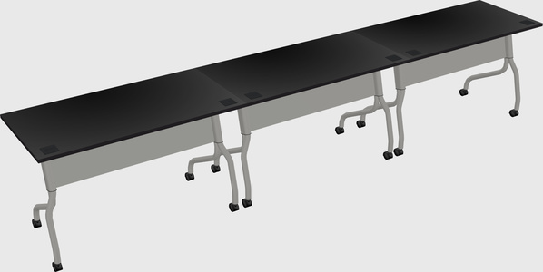 Row of training tables