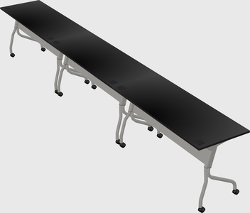Row of training tables