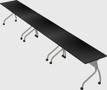 Row of training tables