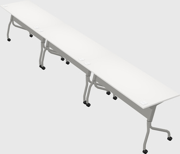Row of training tables