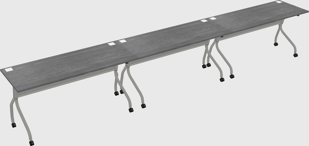 Row of training tables