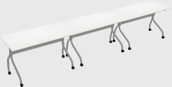 Row of training tables
