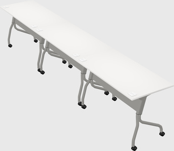 Row of training tables