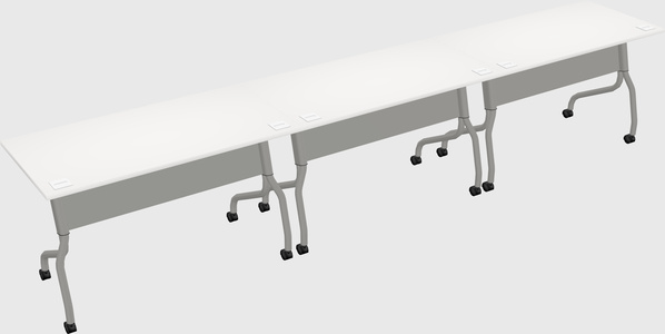 Row of training tables