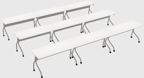Flip-top desk