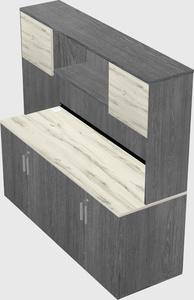Storage cabinet credenza