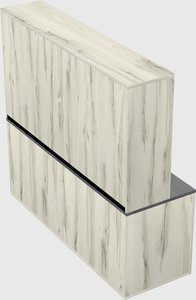 Storage cabinet credenza