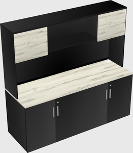 Storage cabinet credenza