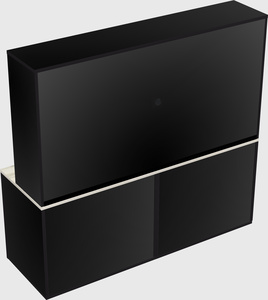 Storage cabinet credenza