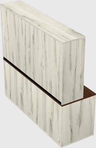 Storage cabinet credenza