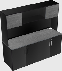 Storage cabinet credenza