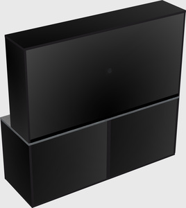 Storage cabinet credenza