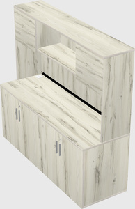 Storage cabinet credenza