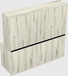Storage cabinet credenza