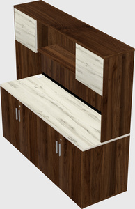 Storage cabinet credenza