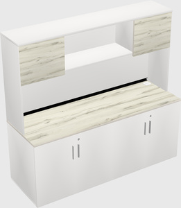 Storage cabinet credenza