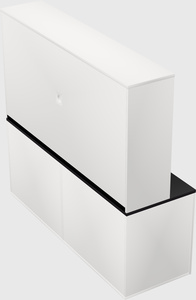 Storage cabinet credenza