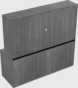 Lateral file cabinet credenza