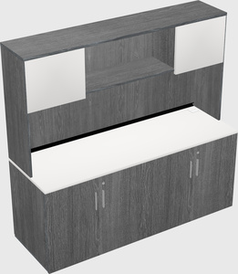 Storage cabinet credenza