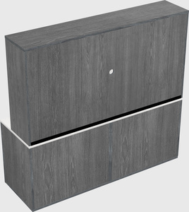 Storage cabinet credenza