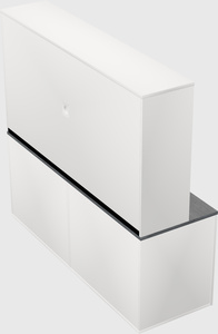 Storage cabinet credenza