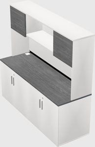 Storage cabinet credenza