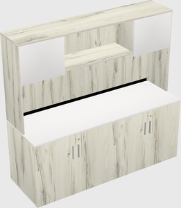 Storage cabinet credenza