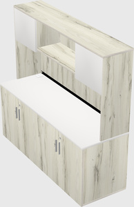 Storage cabinet credenza