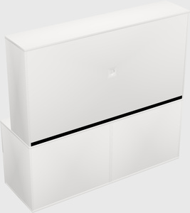 Lateral file cabinet credenza