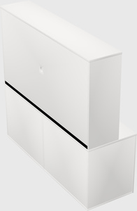 Storage cabinet credenza