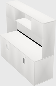 Storage cabinet credenza