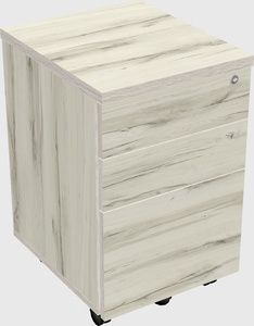 Wooden mobile drawers