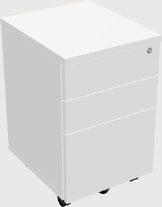 Wooden mobile drawers