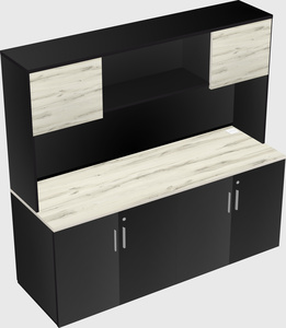 Storage cabinet credenza