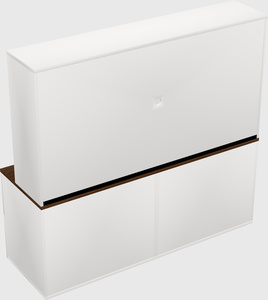 Lateral file cabinet credenza