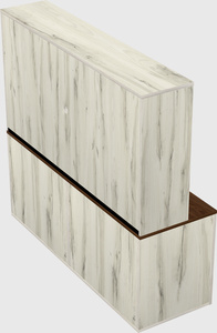 Storage cabinet credenza