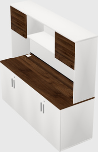 Storage cabinet credenza