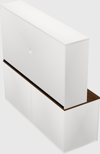 Storage cabinet credenza