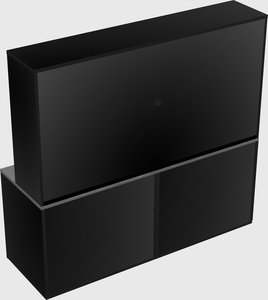 Storage cabinet credenza
