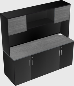 Storage cabinet credenza