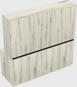 Storage cabinet credenza