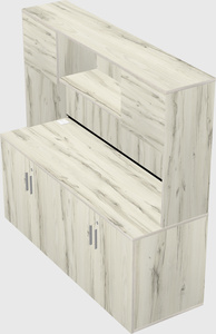 Storage cabinet credenza