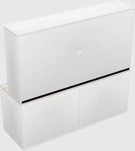 Lateral file cabinet credenza