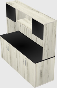 Storage cabinet credenza