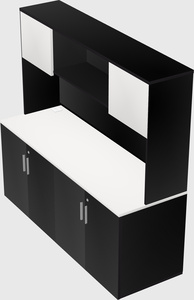 Storage cabinet credenza
