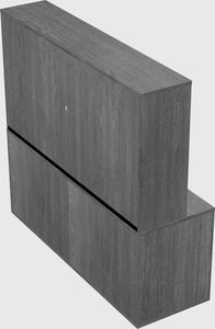 Lateral file cabinet credenza