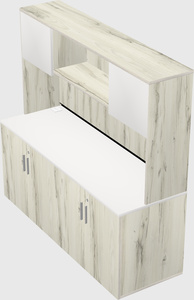 Storage cabinet credenza