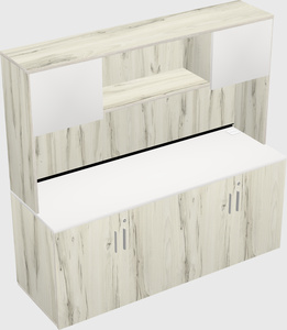 Storage cabinet credenza