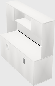 Storage cabinet credenza