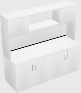 Storage cabinet credenza